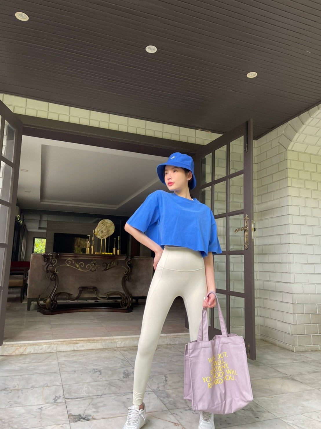 Birtive Cotton Crop top เสื้อครอป เสื้อยืด ออกกำลังกาย